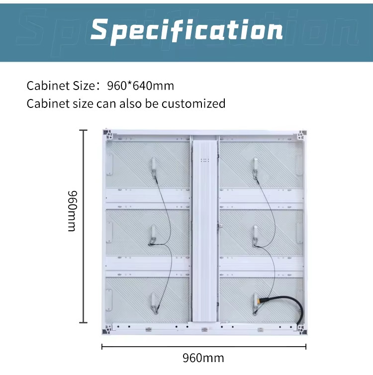 High View Angle LED Video Wall Display for Outdoor Front Service Fixed Pantallas Exterior