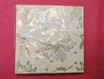 Monogrammed Gold Foil Napkin 3ply Beverage 33*33cm