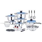 Combination Cookware Set Stainless Steel Kitchen Soup Cooking Pot Non Stick
