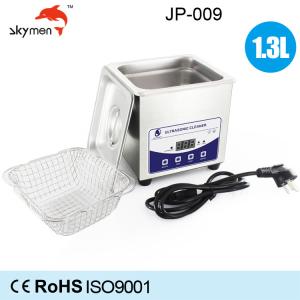 Wholesale Jewelry Benchtop Ultrasonic Cleaner 1.3L 60W For Dental / Fake Teeth from china suppliers