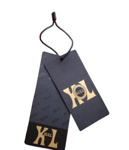 Wholesale Bespoke Paper Brand Tag On Clothes Cheap Jeans Hang Tags Glossy Lamination from china suppliers