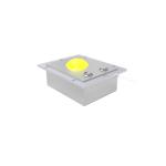 50mm Stainless Steel Rugged Industrial Trackball Mouse Waterproof Yellow Color