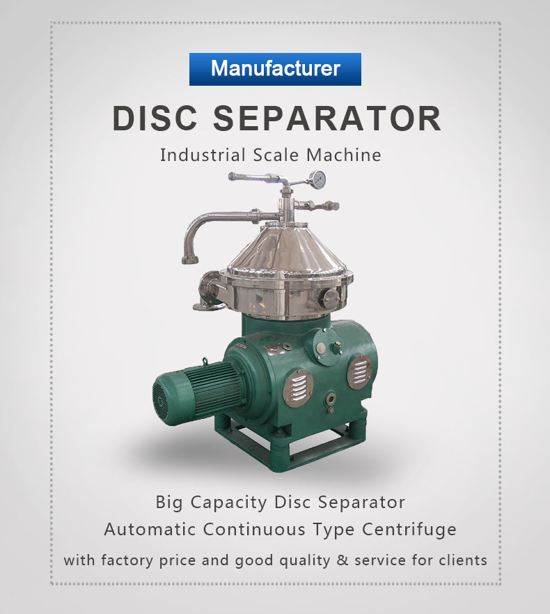 Automatic Centrifuge Separator Machine For Oil Pineapple Juice Blood Separation