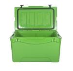 Plastic 50 QT Rotomolded Cooler Box LLDPE Wall PU Formed Insulation