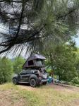 Waterproof Camping Equipment Clamshell Aluminum Hard Shell Roof Top Tent for Car