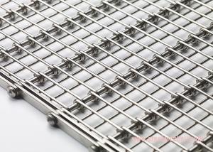 Wholesale Heavy Duty Flex Wire Mesh Conveyor Belt Eye Shape Heat Resistant For Cooling from china suppliers
