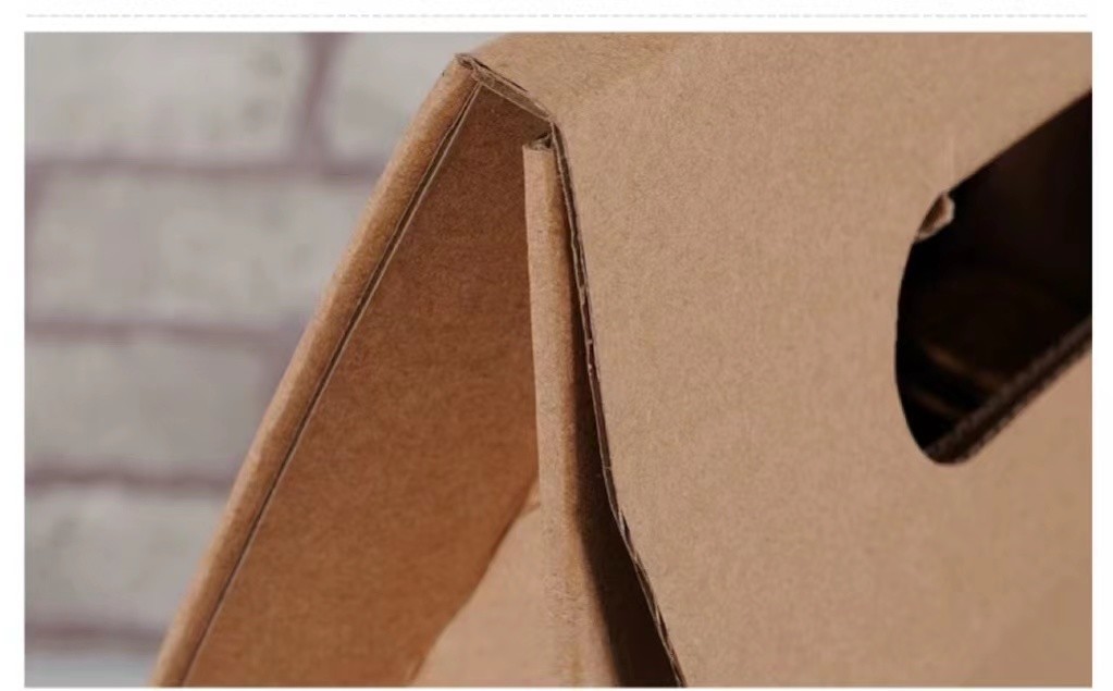 10cm*35cm*10cm Wine Bottle Paper Bags Biodegradable 2 Bottle Wine Gift Bag