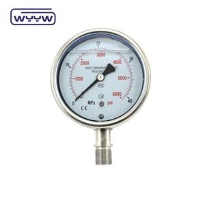Wholesale 2.5&quot; industrial oil filled pressure gauge price from china suppliers