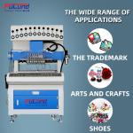 Fulund factory sell 12 Color Liquid PVC Automatic Dripping silicone rubber patch