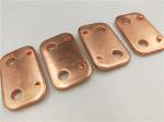 Pure Copper Tags Metal Stamping Parts , Blank Progressive Sheet Metal Dies