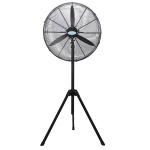 600mm 24 Inch Industrial Floor Fans Black 100% Full Copper Wire Motor