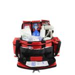Large ambulance medical nylon first aid empty bags doctor outside visit shoulder