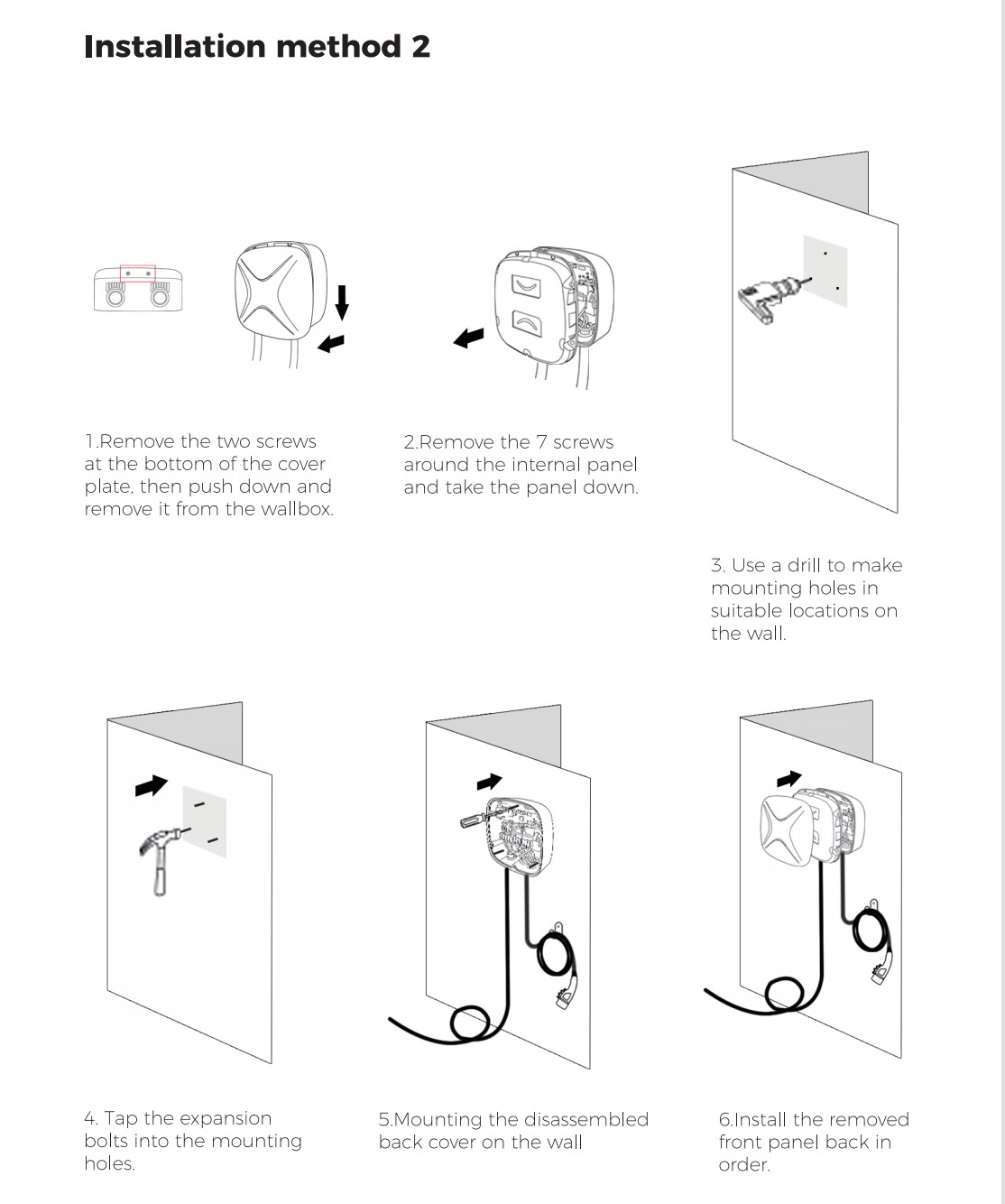 11kw/22kw Smart Wifi Mini AC Charging Station Commercial For Electric Vehicle