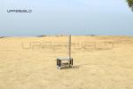 General Outdoor Environment Small Stainless Steel Wood Burning Stove with