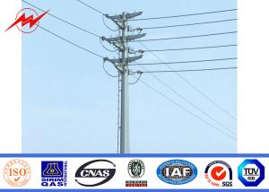 China Anti - Corrosion Gr50 Electrical Power Pole With 620 Mpa Ultimate Tensile Strength on sale