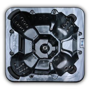 Wholesale 7 Seats Massage Bathtub Balboa System 55 Air Jets Hot Tub For Family from china suppliers