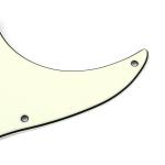 3Ply 11-Hole SSS Electric Guitar Pickguard Magma Red Scratch Plate For
