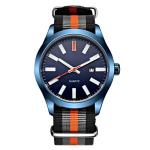 275mm Nylon Wrist Watch Quartz Movement Mens Analog Sports Watch