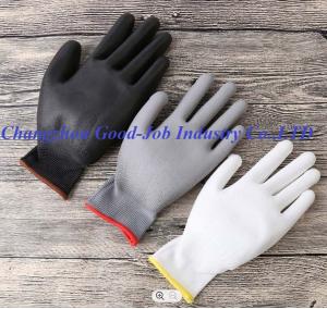 Wholesale EN388 CE 3121 Auto Repair Pu Coated Nylon Knitted Gloves from china suppliers
