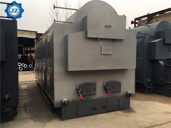 4 Ton 4t/Hr 4000kg Industrial DZH Series Horizontal Hand Moving Grate Coal Fuel Steam Boilers For Garment Plant