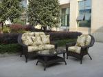 3pcs luxury America garden rattan sofa