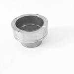 Ceramic Fibers Insulated Spigot Adaptor Stove Pipe Fittings For Stove Chimney