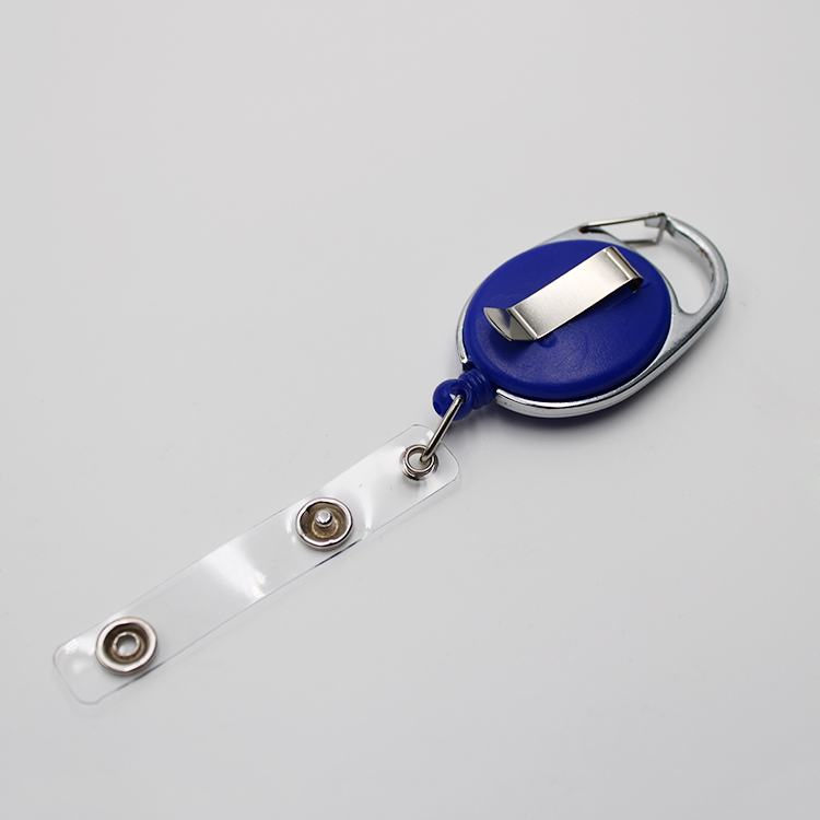 Deyi Customizable Badge Reel Key Card Retractable Holder Reel Clip for Office Worker Doctor Nurse