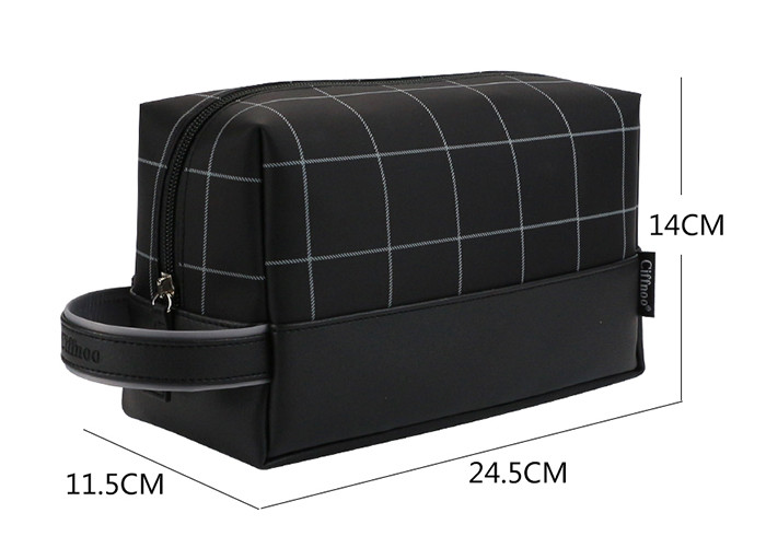Fashion Travel Kit Organizer , Lightweight Hanging Toiletry Bag For Bathroom Storage