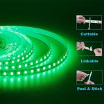 IP20 Rating High Brightness Customized 5V 120LEDs Green One Light One Cut