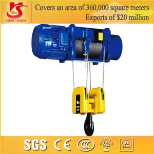 Wholesale Low headroom compact single speed electric hoist 2 ton from china suppliers