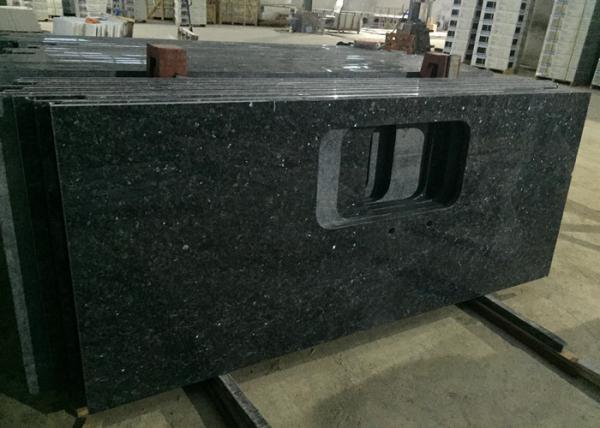 Blue Pearl Granite Island Top Granite Stone Countertops Anti - Scratch 37" X 96"