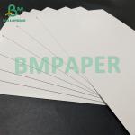 Non Fluorescent White Food Grade One Sided Coated Food Card For Solid Food