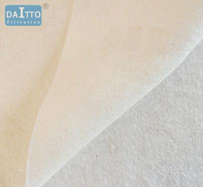 Olefin / Fluorocarbon Industrial Filter Cloth , Construction Filter Fabric Wear