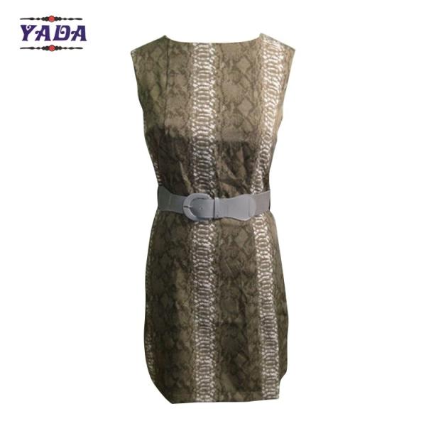 Casual print pattern summer one piece knee-length women women t shirt dress