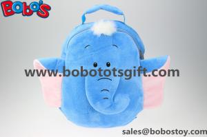 Wholesale 11.8&quot;The Blue Elephant Cartoon Children's Shoulders Plush Backpacks Bos-1228/30cm from china suppliers