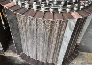 Wholesale SGS 314 Stainless Steel Chain Mesh Conveyor Belt For Glass Products Industry from china suppliers