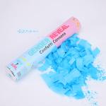 Pink Blue Biodegradable Wedding Confetti Poppers Gender Poppers