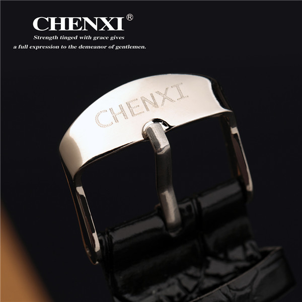 2015 New Fashion Wristwatch Stainless Steel CHENXI Top Quality Alloy Watch Leather Watch