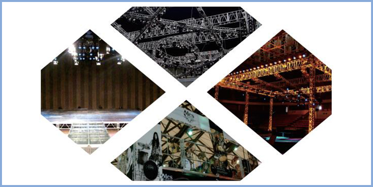 400mm Multi Aluminum Truss Corner/Connection Box Truss with Strength Aluminum 6082-T6