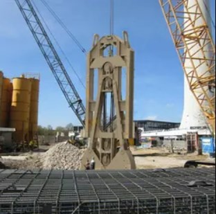 Electric Power Pile Foundation Machine Installation With 3m/Min Max. Traveling Speed