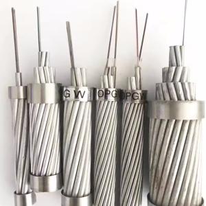 Wholesale 210 kN Opgw Fiber Optic Communication Cable with 20% Acs and Stainless Steel Tube from china suppliers