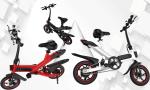 36v 10AH Lightweight Electric Bike , Adjustable Electric Commuter Bike 17.5kgs