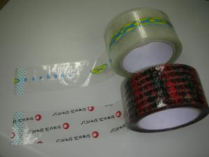 Wholesale Two Color Print On Clear Bopp Packing Adhesive Tape 36-90 Micron Thickness from china suppliers