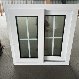 Wholesale Hurricane Impact Double Glazed Pvc Profile UPVC Sliding Windows With Impact Laminate Glass from china suppliers