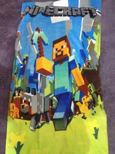 Wholesale Children Cartoon Minecraft Creeper Bath Towel Beach Towel Swimming Towel from china suppliers