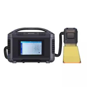 Wholesale Battery powered MAX JPT handheld portable mini 20w 30w fiber laser marking machine from china suppliers