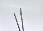 Contouring Dental Tungsten Carbide Burs / Diamond Finishing Burs For Acrylics