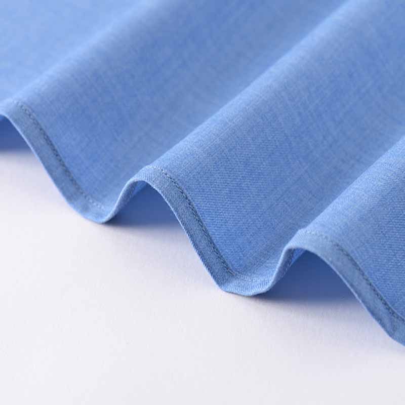 Printed Men's Shirts Business Slim Long-Sleeved Woven Seamless Shirt for and Comfort