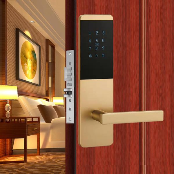 Quality RFID Digital Key Card Lock App Controlled Password 4AA Alkaline With TTlock App for sale