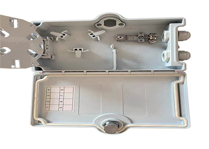 Outdoor Fiber Optic Distribution Box, PC+ABS material and IP65